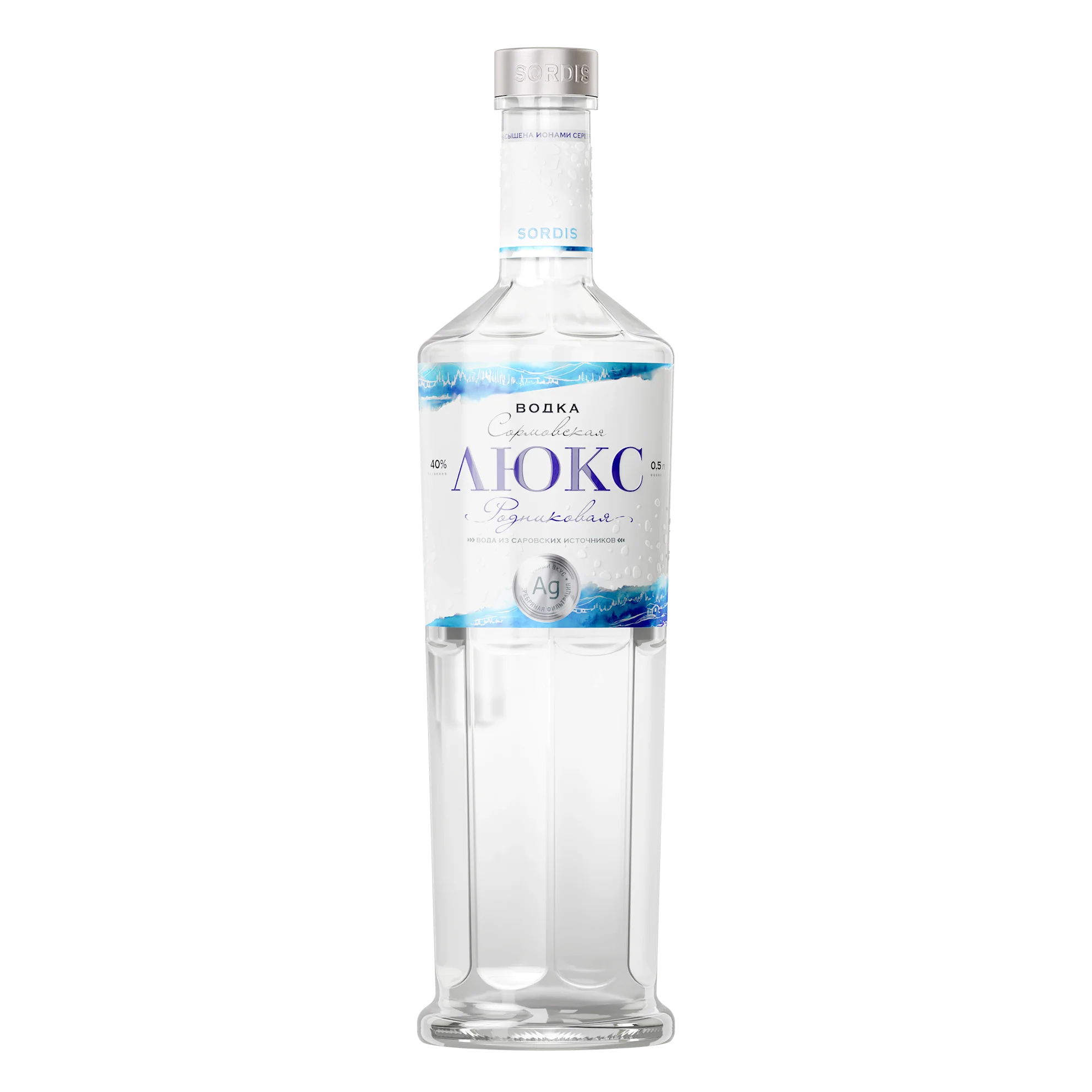 
Spring water Lux 40% 500 ml VODKA 