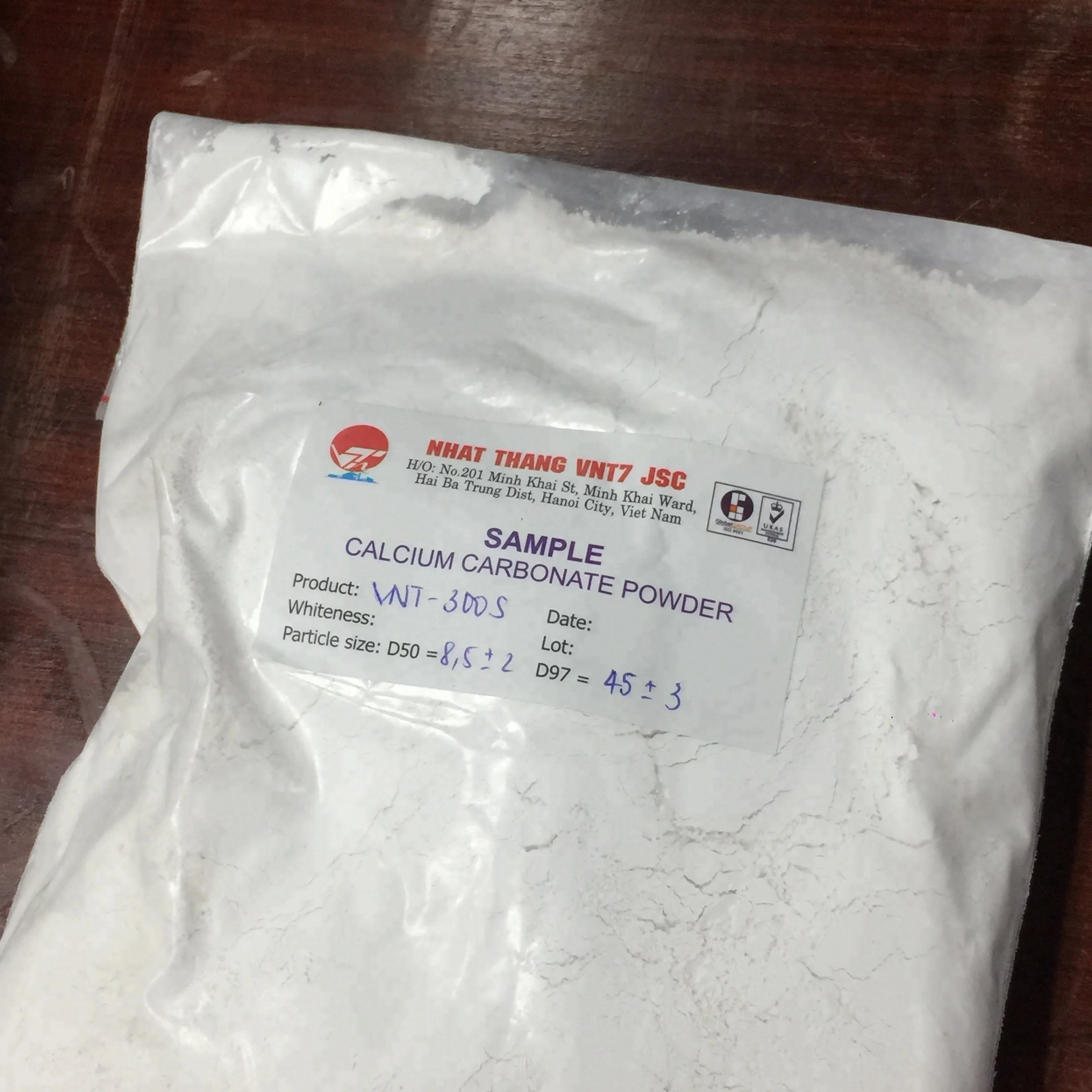 Best Seller Chemicals Product of 15 micro Calcium Carbonate Powder 25 Kg/bag CaCO3 from Vietnam manufacturer