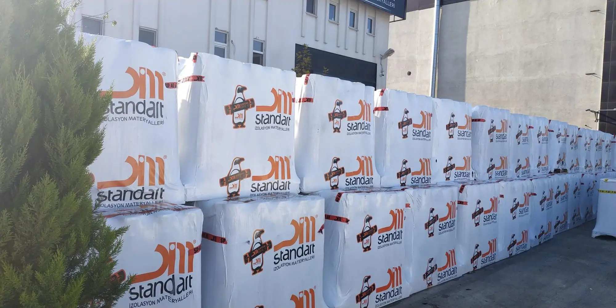 Polyester Reinforced Colored Mineral Stone Coated Waterproofing MembranePenguen Reflective Mineral Coated SF40 AR-Y (3.5mm)