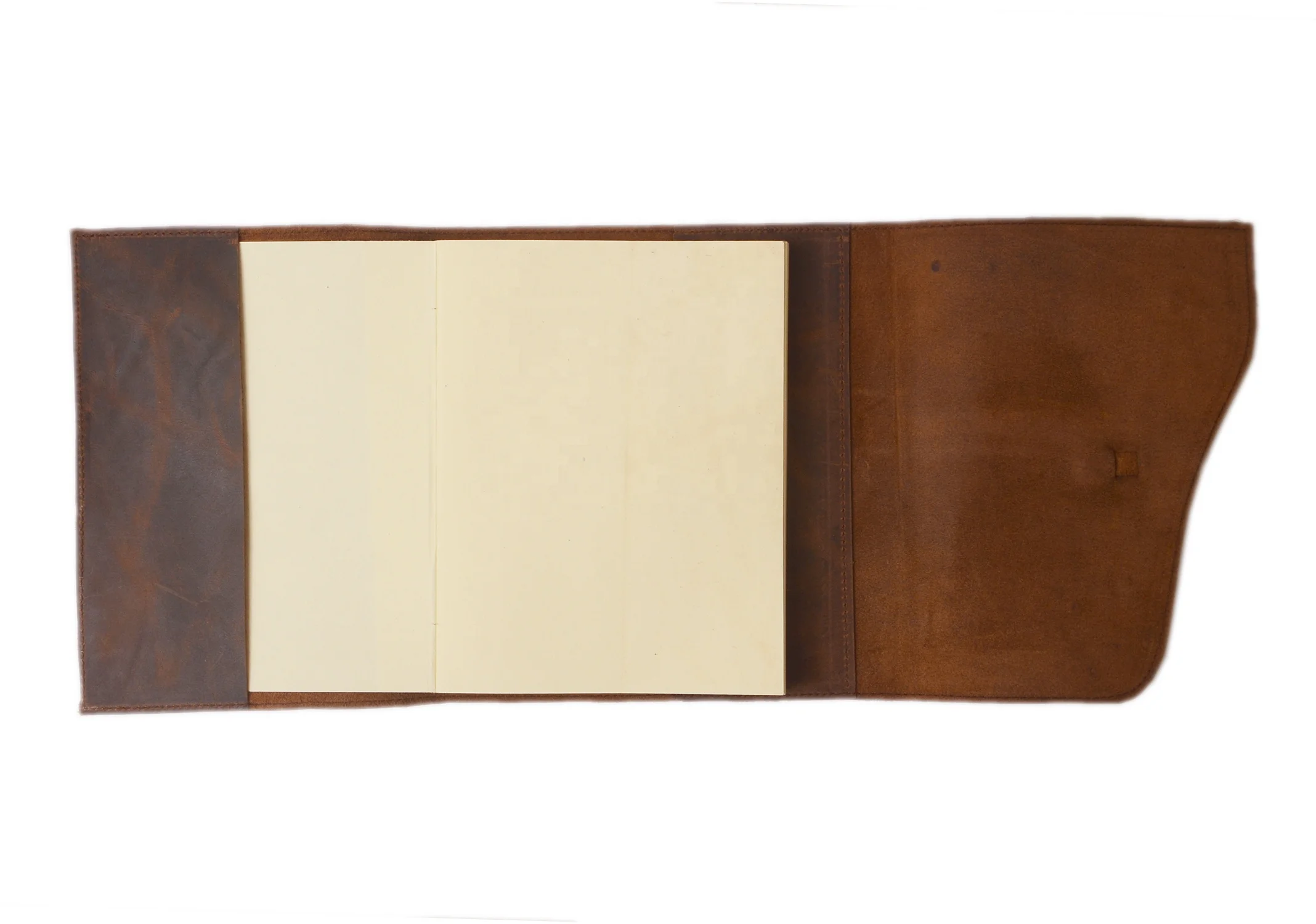 Refillable genuine Leather Cover Journal Notebook Diary or sketch book for corporate gifting with lined/unlined paper booklet