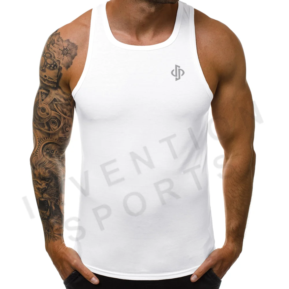 Summer Mens Sport Gym Vest Running Training Singlet Sleeveless Men Tank Top