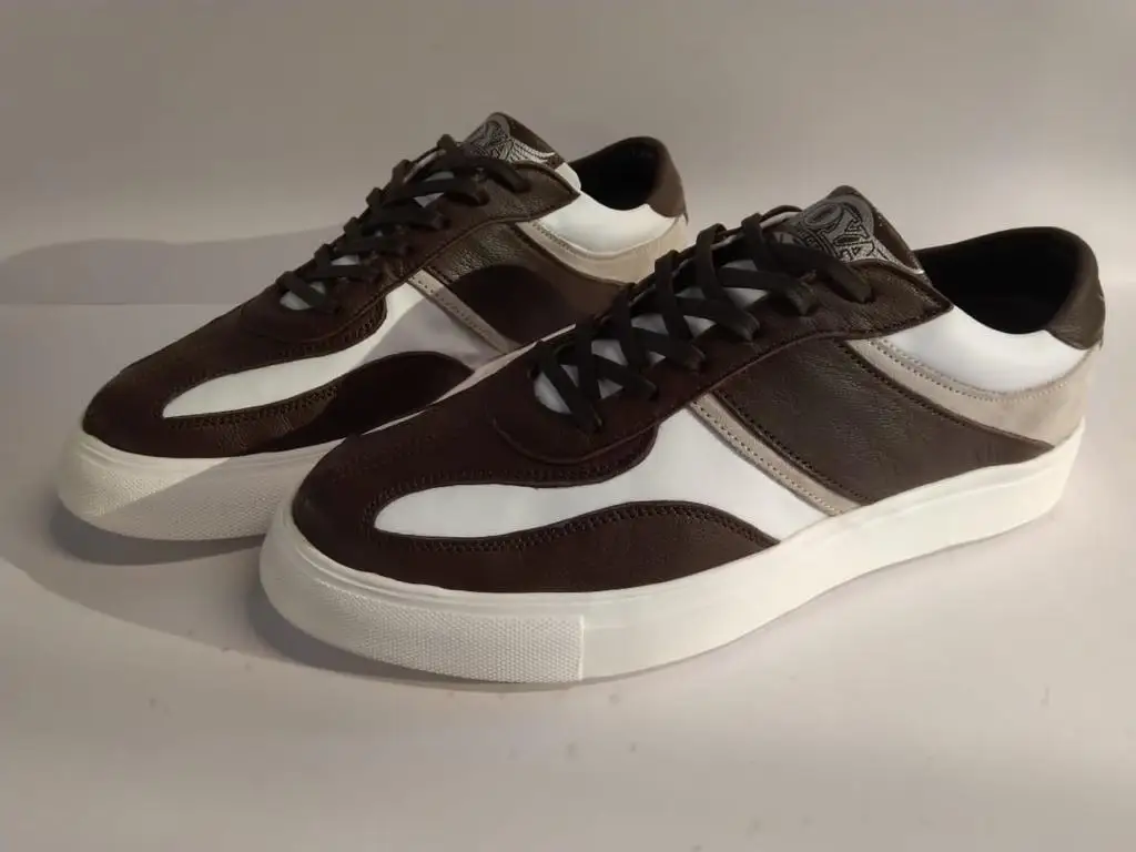 Best Price Pure Leather Sneaker Shoe Comfortable and Durable Sport Style Handmade in India Easy Availability