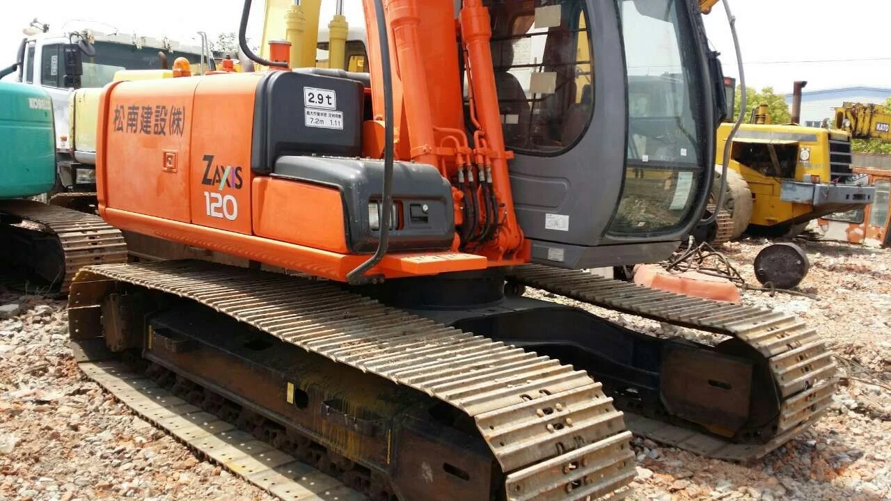 Japanese Used Hitachi ZX120 Hydraulic Excavator With Original Engine for sale