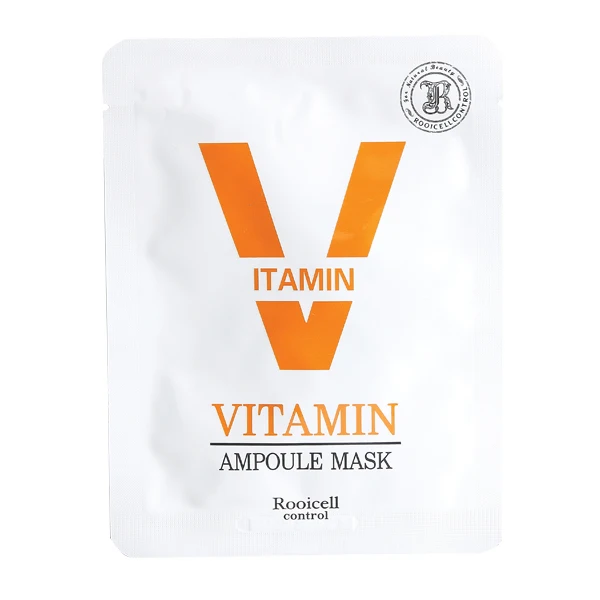 ISO22716 GMP Korea beauty cosmetics Whitening Facial Mask Sheet Rooicell Vitamin Ampoule Mask 25ml*10ea OEM Private Label