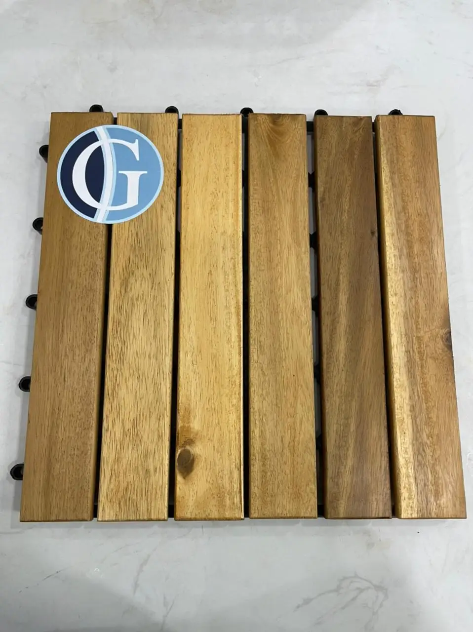 High quality wood floor for balcony garden from Vietnam High durable hardwood flooring outdoor interlocking wood deck tiles