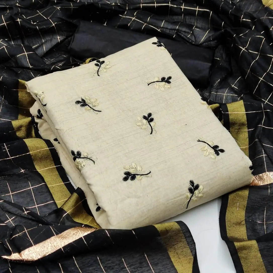 Хлопковое платье Khadi с принтом обычная одежда чандери