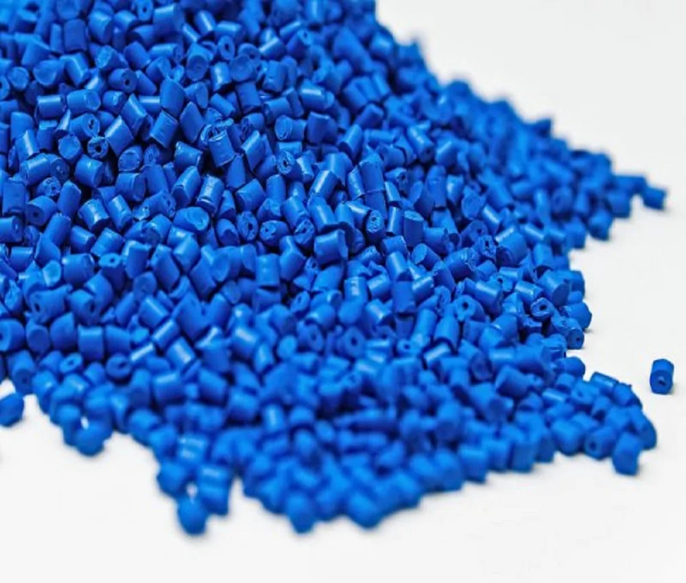 HDPE барабанная переточка/HDPE Синие барабанные хлопья
