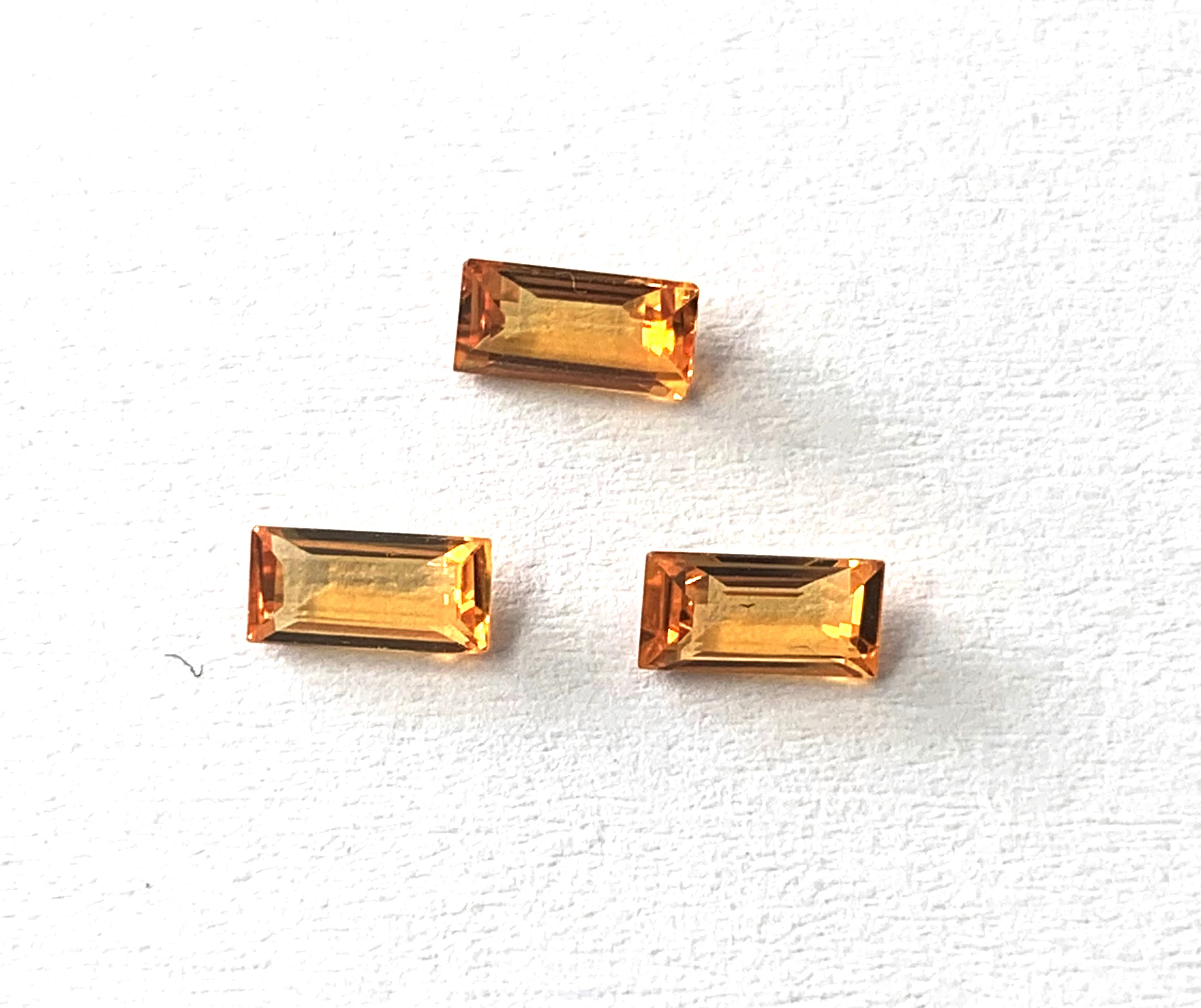 
NATURAL 3x6mm Multi Sapphire Baguette Gemstone Wholesale Price Bangkok 