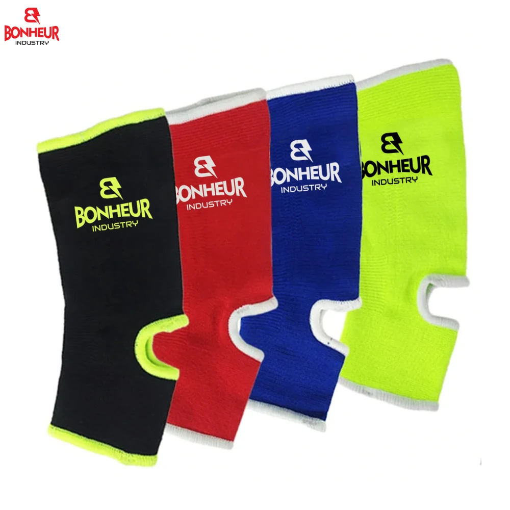
Ankle support Brace Leg Injury Gym sleeve Elasticated Bandage Wrap Muay Thai MMA Compression 