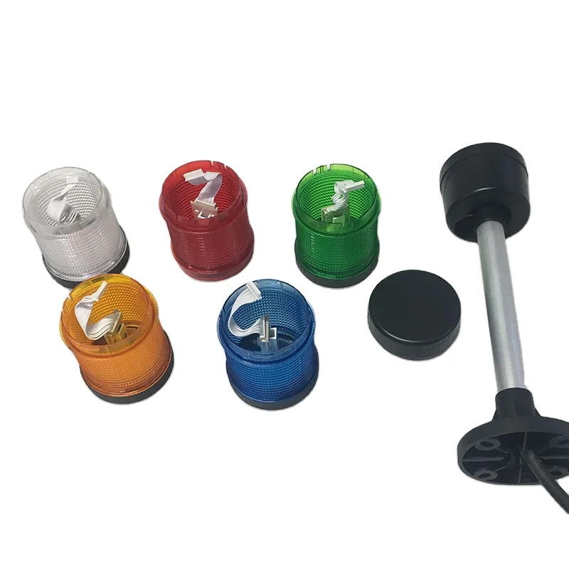 ONN-M4 signal tower light CE/TUV stack light tower  light RYGBW custom fro logo buzzer/flash DC12v/24v
