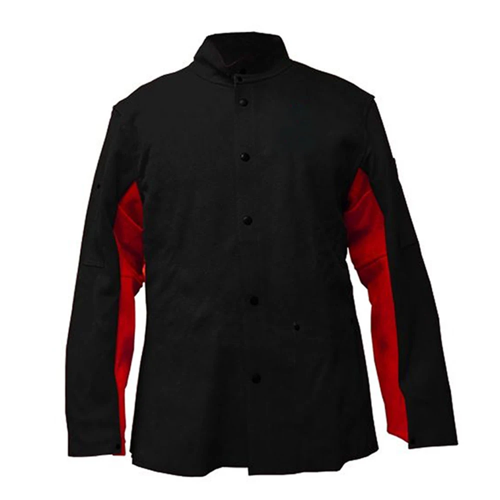Cowhide leather Welding Jackets working clothing safety welder work clothes worker coats