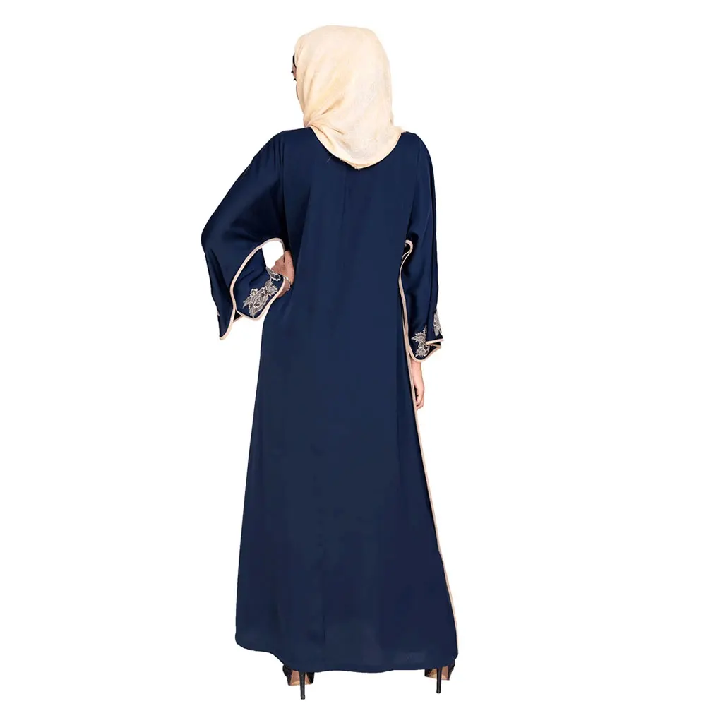 New Model Fancy High Quality Elegant Open Abaya Muslim Women Abayas Dress New Fashion Ladies Abaya Dress