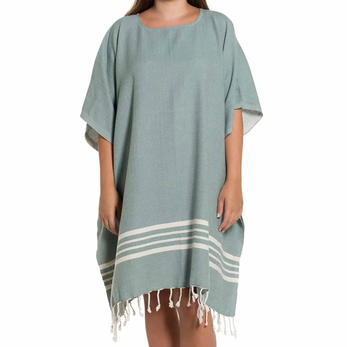 Dress Homewear Beach Tunic Comfortable High Quality 100% Turkish Cotton Standard Sized