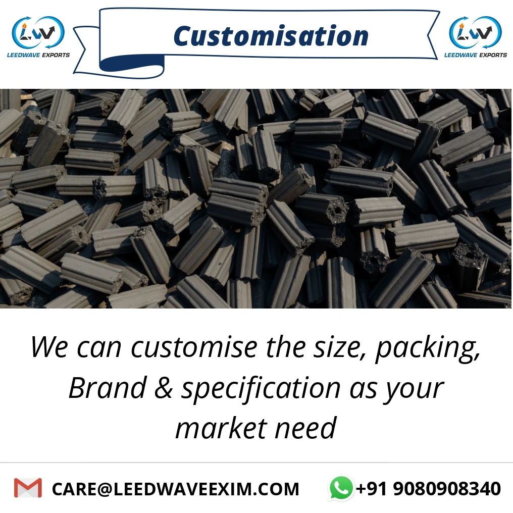 Hotel Grade Barbecue Briquette Charcoal Coconut for BBQ in Hexagonal Shape