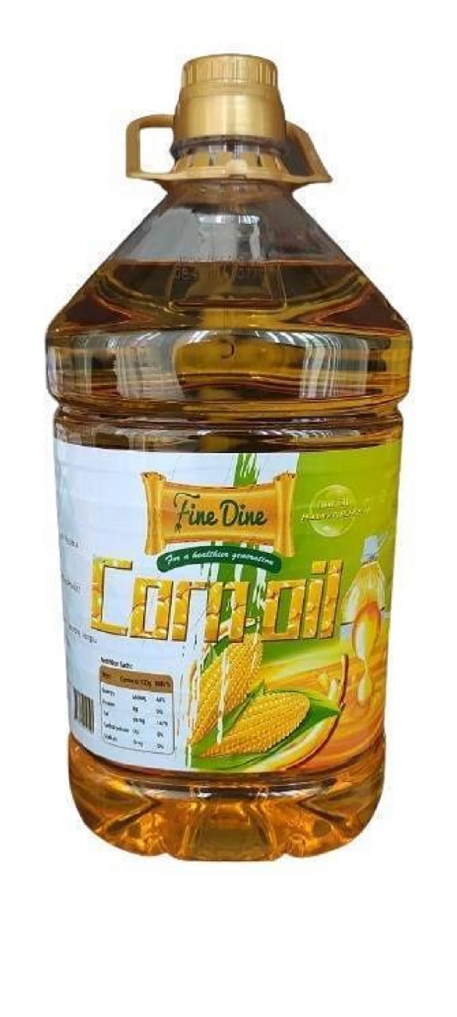 Unrefined Cold Pressed Best Edible Vegetable Corn Oil