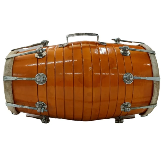 
Wooden Musical Dholak Instrument Drum Nuts & Bolt 