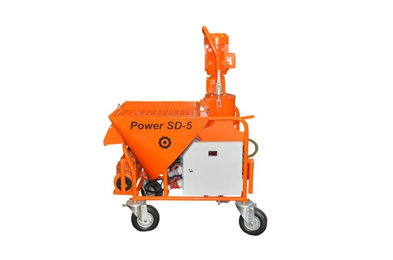 Most Popular High-performance Ready-made Gypsum Mortar Plastering Machine  Plastering Machine Power SD 5