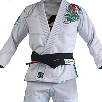 Ying Enterprises Women BJJ GI Pearl weave cotton ripstop fabric 450 GSM With Custom Drawstring and Embroidery BJJ GI