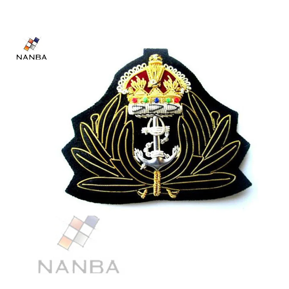 Недорогая Военная униформа карманный значок с металлическим напылением из проволоки в морском стиле армейском для блейзера и