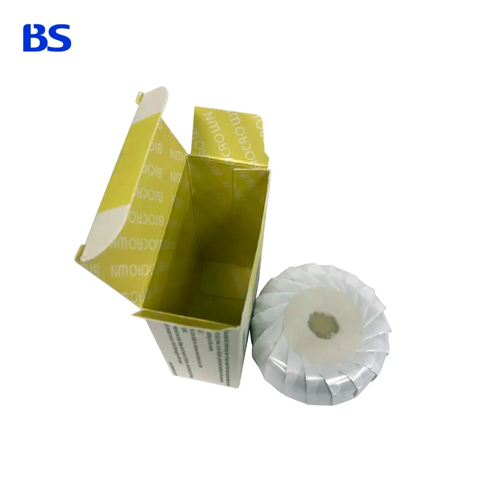 Custom Soap Packaging Box Hot Stamping Paper Packaging for soap Eco-friendly Biodegradable Kraft Paper Packaging box