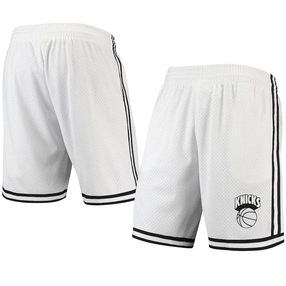 Wholesale 100% Polyester Mesh Plain Basketball Shorts Retro With Logo Custom Just Don Mens Basketball Streetwear Shorts