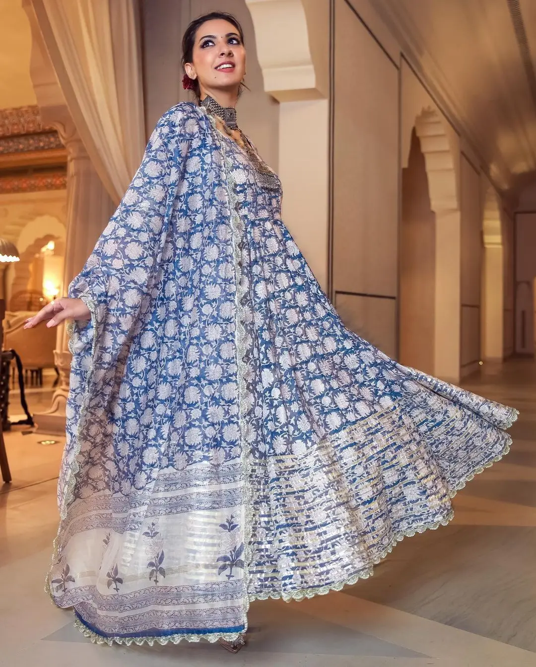 Made In Indian Dresses Designer Printed Cotton Kurti with Dupatta Set For All Occasions Wedding Wear Indian Dresses