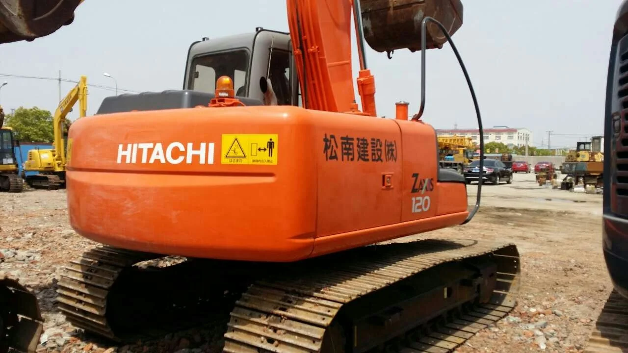 Japanese Used Hitachi ZX120 Hydraulic Excavator With Original Engine for sale