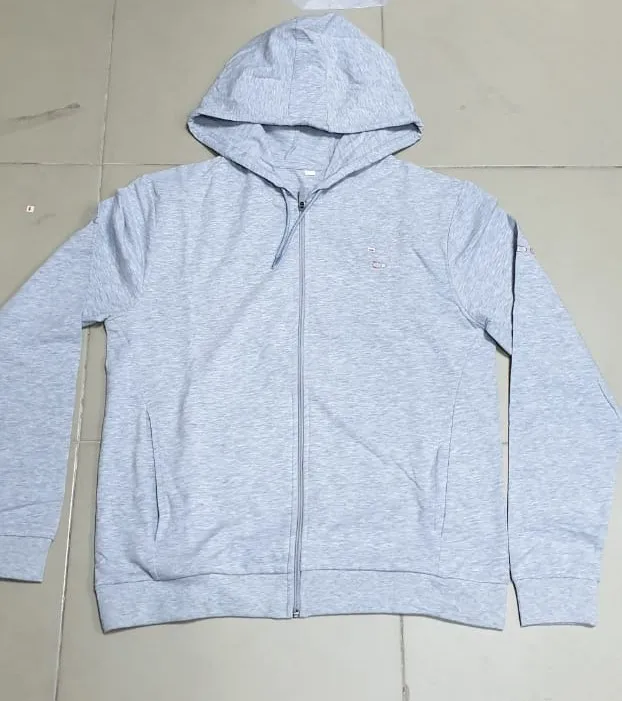 Wholesale clothing made in bangladesh cheap price plain design long zip up women custom made hoodies