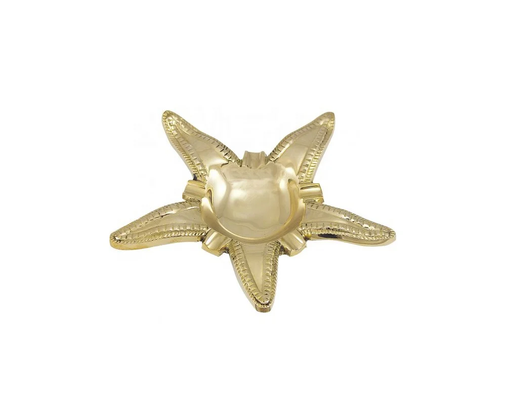 Brass Starfish Pocket Ashtray