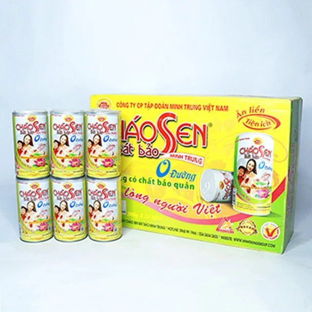 sugar free lotus seed porridge Minh Trung Vietnam