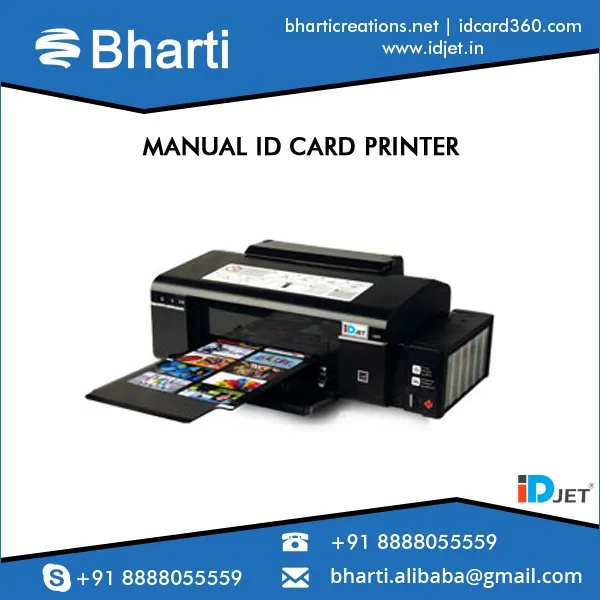 Smart INkJET PVC IDCard Printer for Plastic ID Card Printing Function