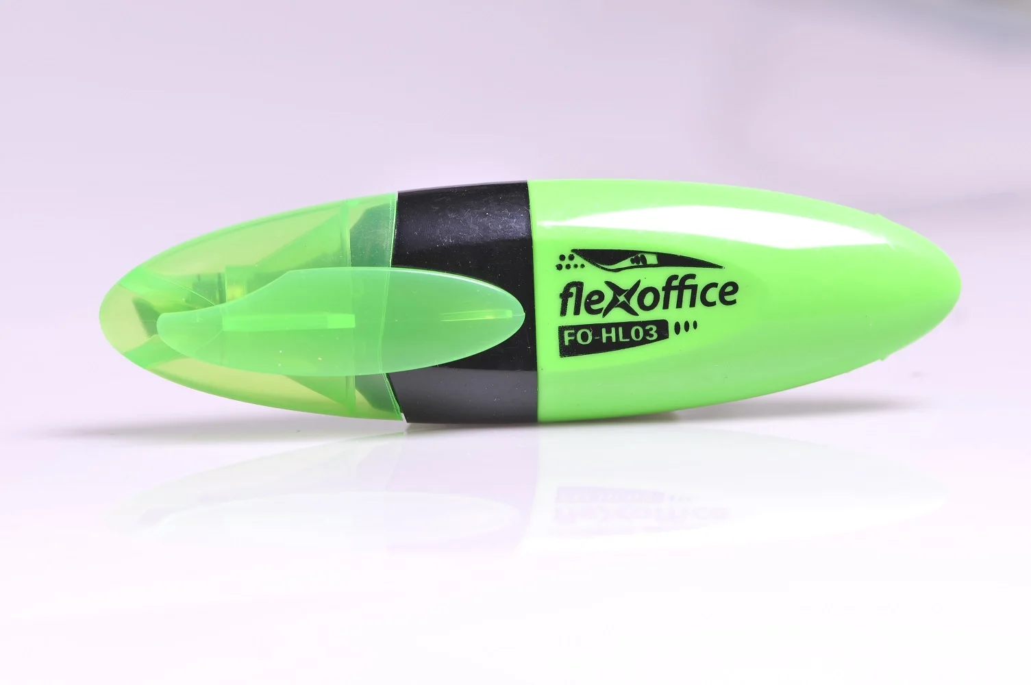 5 Colors Available Loose Packaging Normal Size Oblique Office & School Markers Halo-teen FO-HL03 Modern Style Highlighter