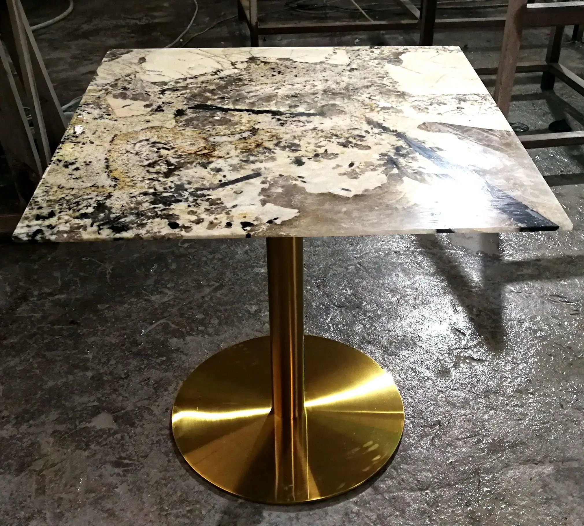 Patagonia marble and granite top coffee table