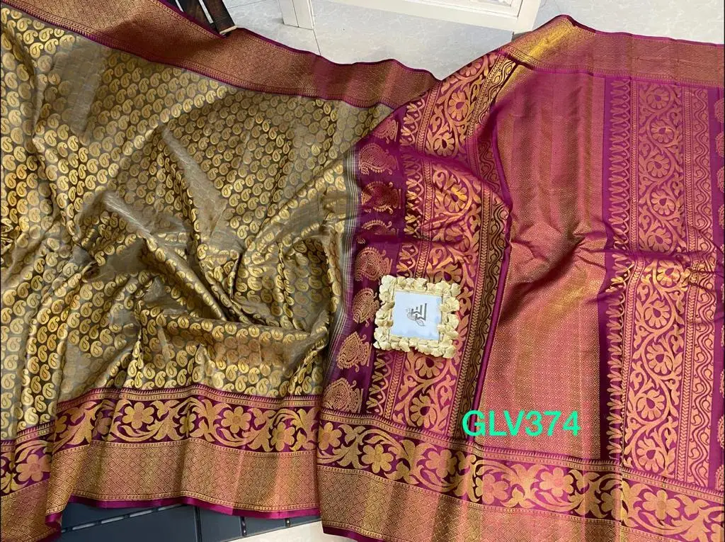 Gadwal pure silk brocket sari saree