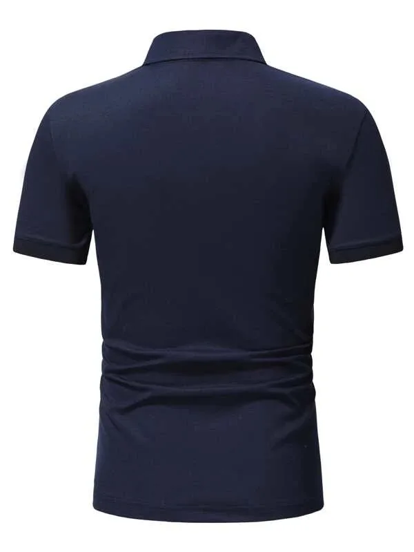 Customized branding Wholesale Custom Bulk Brand Polo Solid Shirts Blank Basic Men Polyester Cotton Polo T Shirts