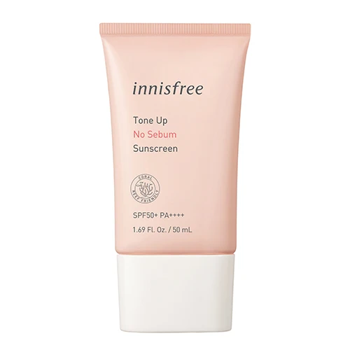 Innisfree тонизирующий солнцезащитный без себум SPF50 + PA ++++ (50 мл)