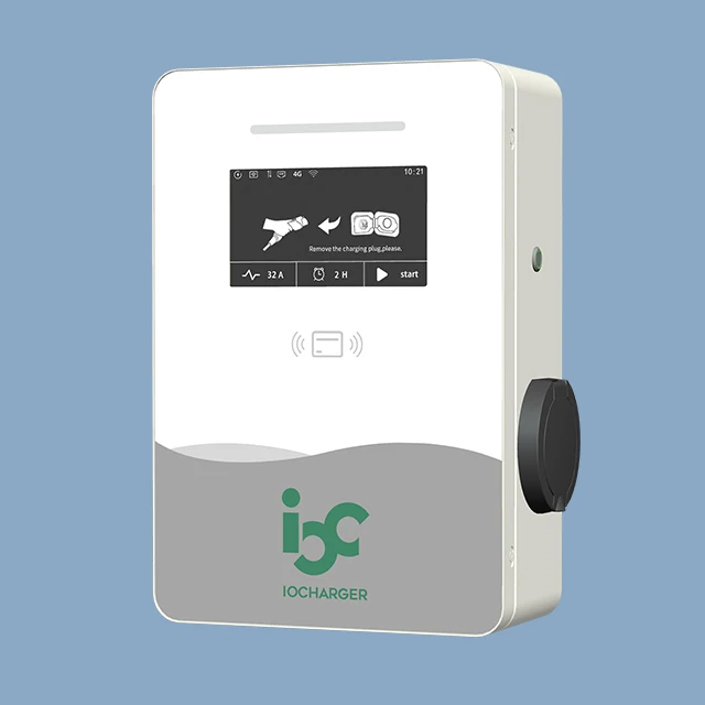 IoCharger 22kW 32A ocpp ev charger charge point with RFID and 4G LTE EV Charging