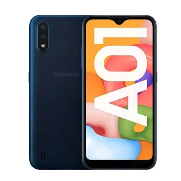 Cheap original 99% new for Samsung Galaxy A01 3GB RAM 32GB android 4G dual SIM galaxy mobile phone samsung used mobile phone