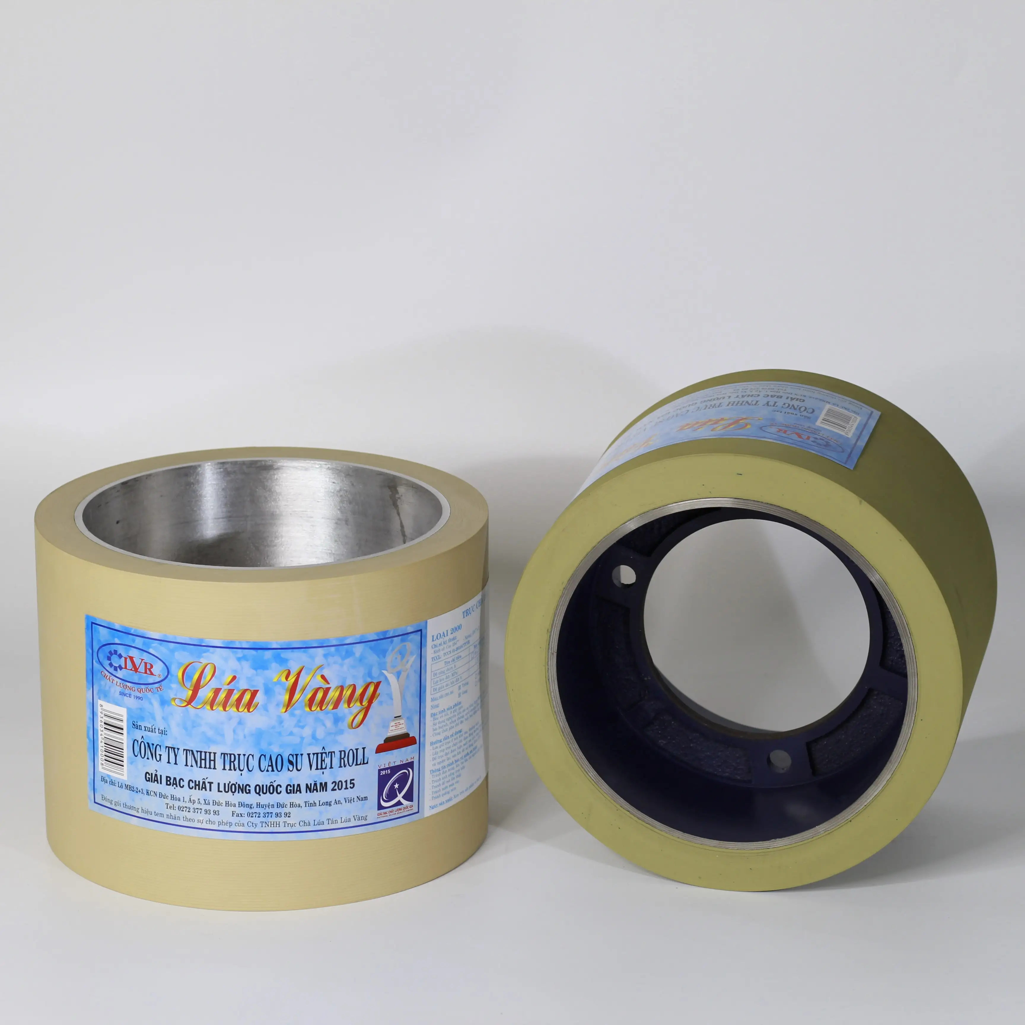 Rice huller rubber roller