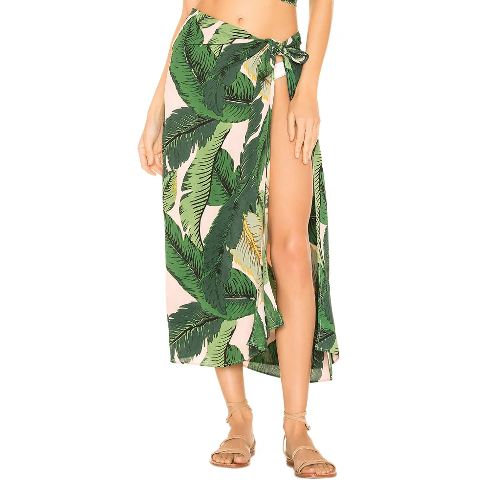 Best Selling Beachwear Custom Logo Design Sarong summer swimming women Factory Direct southeast Asia Malaysia indian textile