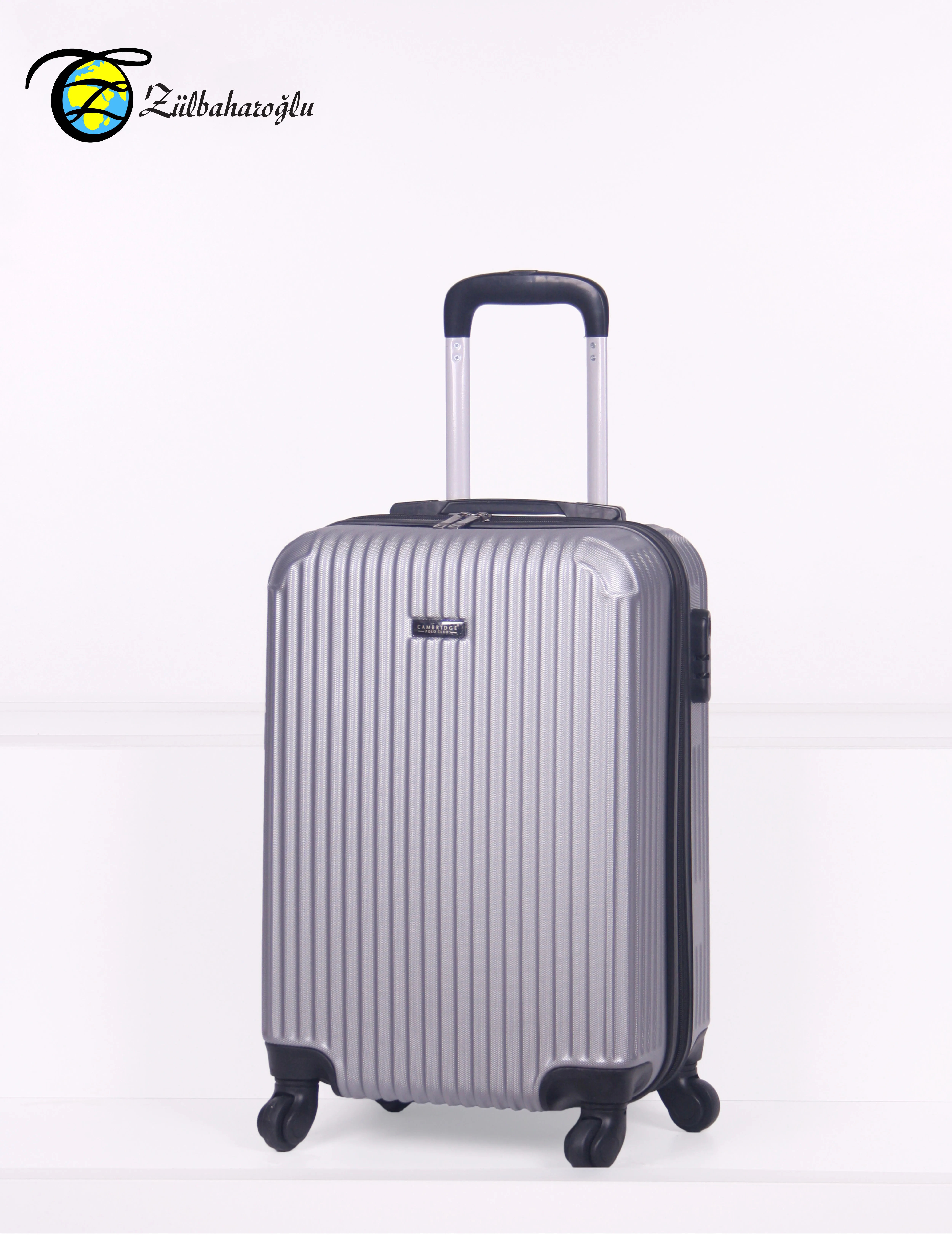 Iron Trolley Made In Turkey Suitcase 4 Spinner Wheels Luggage 3Pcs Set ABS Valise Luggage Set Soft Handle International Standard
