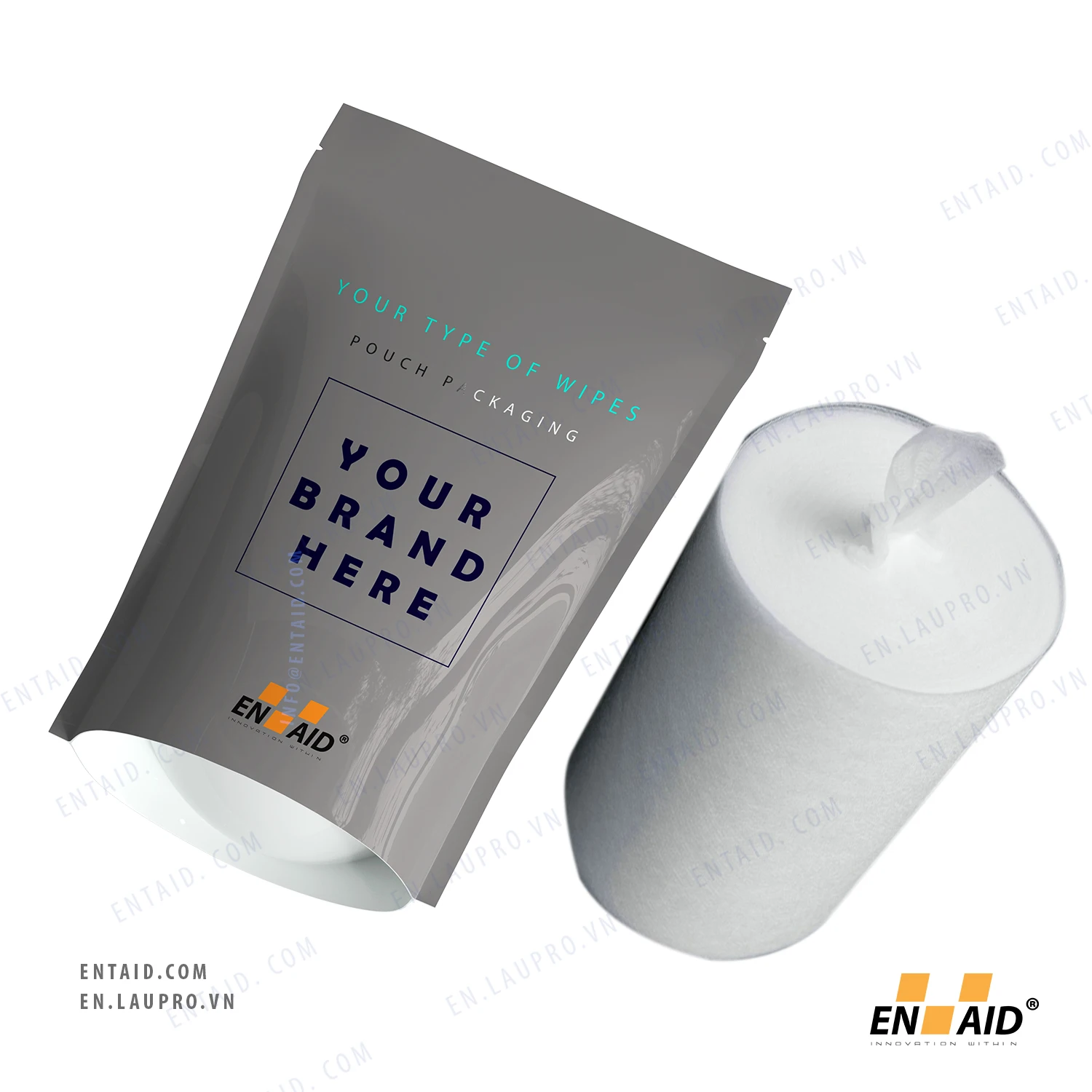  Горячая Распродажа пользовательский хлорид бензалькония BZK BKC салфетки портативный мешок чистящее дезинфицирующее поверхность бытовые ручные дезинфицирующие нетканые