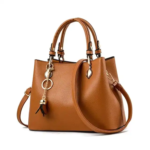 New Style Leather Women Handbag Stylish New Modern Ladies Standard Size Orignal Leaher Shoulder Bag Tote Bag Girls Purse Fashion
