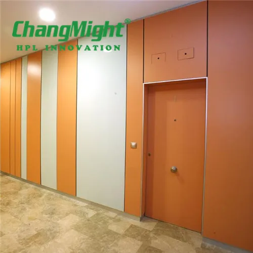 Formica Water Proof Heat Resistance Compact 8mm Hpl wall cladding panels phenolic board interior system