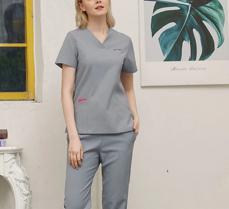 OEM Medical Clothing Hospital Uniform for Doctors Men Hospital Clothing Patient Gown Clothes