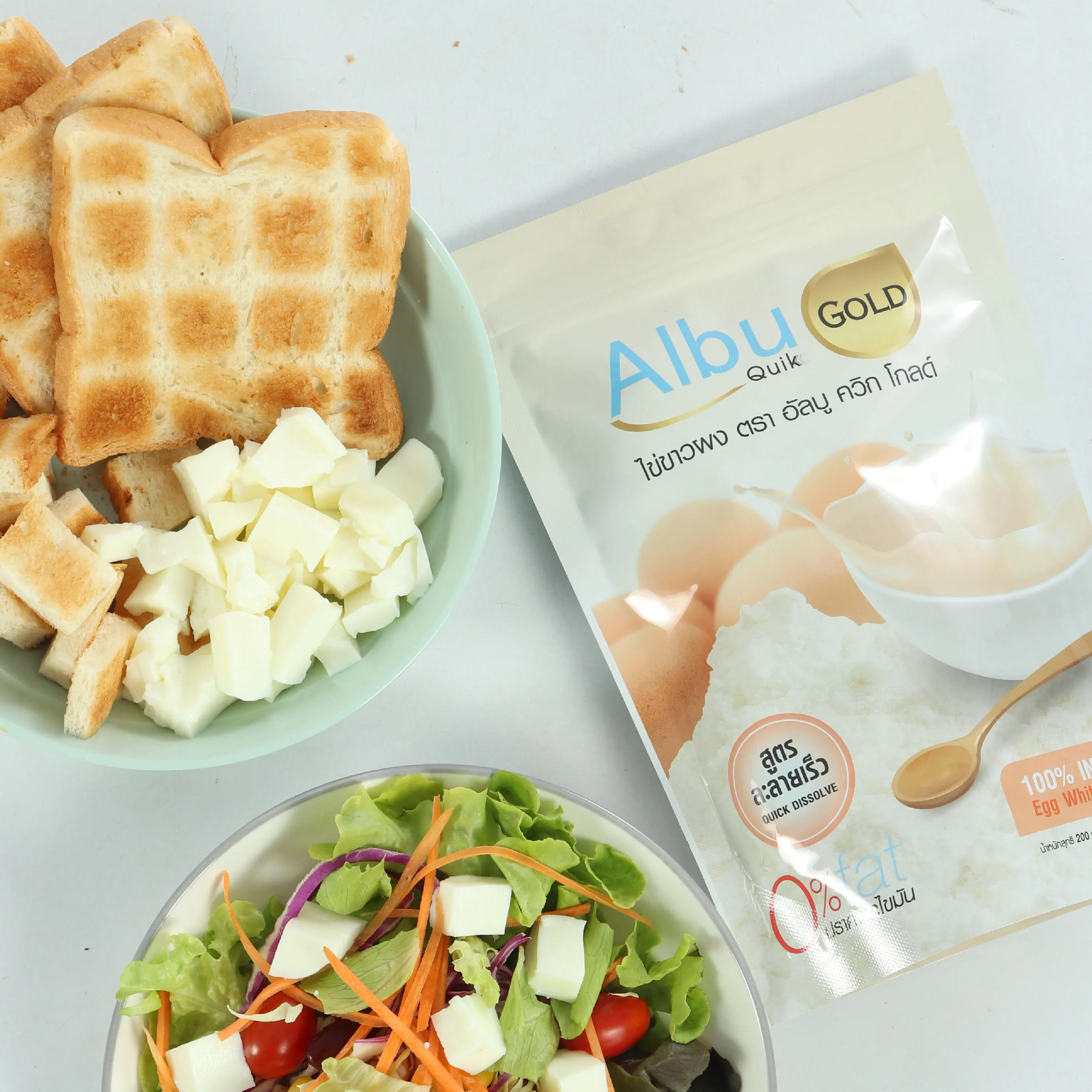 Оптовая цена, легкий ванильный аромат, быстрорастворимый порошок протеина для куриных яиц 500 г