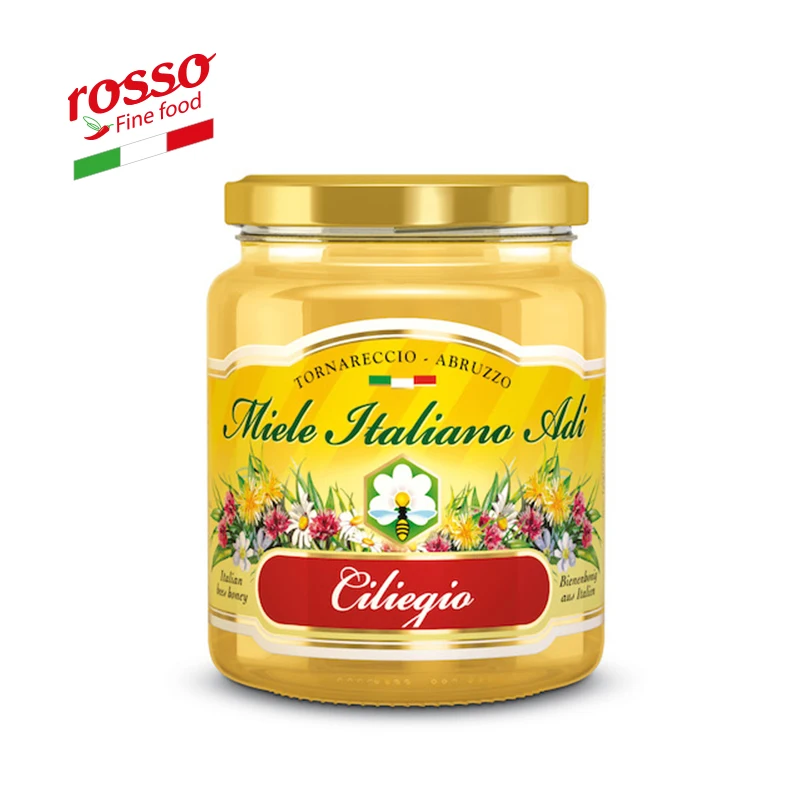 Honey for export  Italian cherry honey 400 G - Made in Italy
