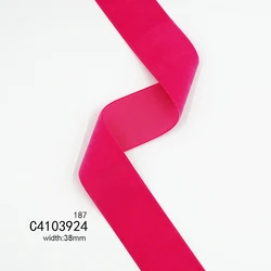 Various sizes and colors Hot Sale Elegant Velvet Ribbon Velvet Tape Elastic Velvet Ribbon