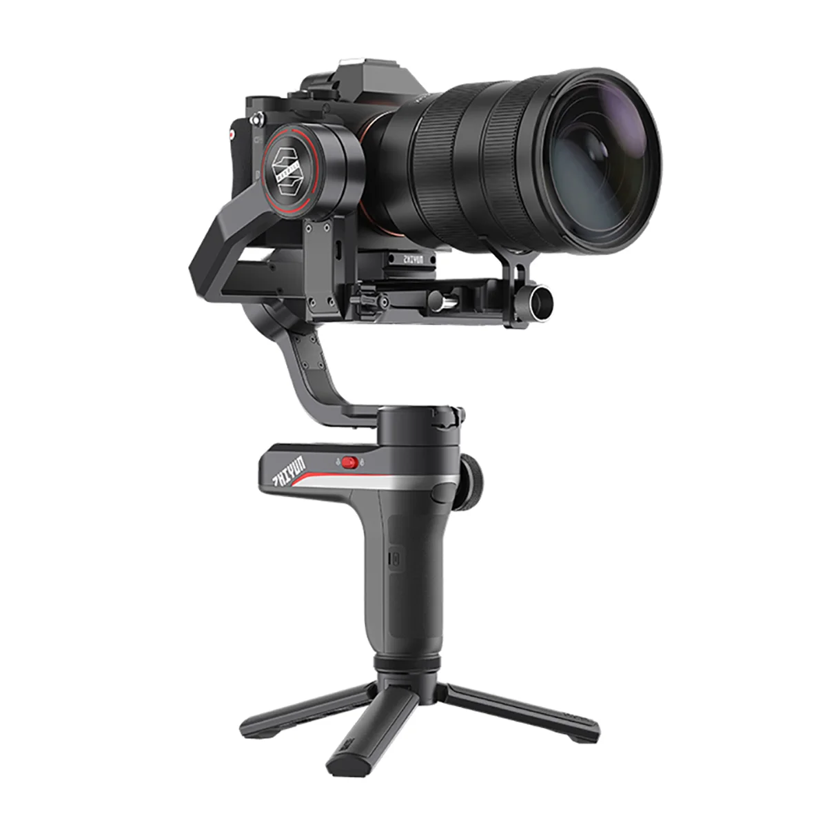 ZHIYUN weebill S 3-осевой портативный монопод с шарнирным замком для камеры стабилизатор Для беззеркальных цифрового однообъективного зеркального