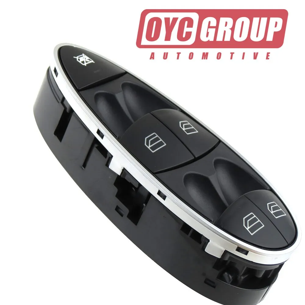 A21182199517167  E CLASS (W211) - Mod. 07/02 - 04/07 PANEL-BLACK-WITH CHROME power window switch
